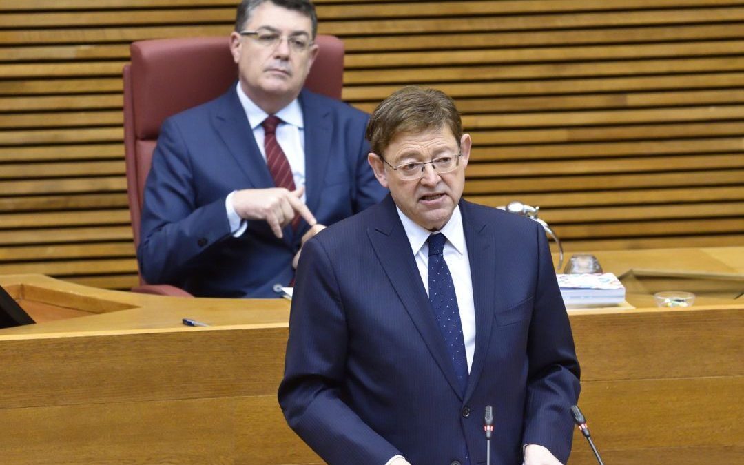 Ximo Puig invita a ayuntamientos y diputaciones al gran pacto por la reconstrucción de la Comunitat Valenciana