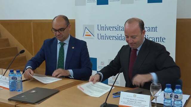 Banco Santander renueva su compromiso con la Universidad de Alicante