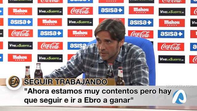 HÉRCULES – Carlos Luque: El equipo ha peleado los 90 minutos