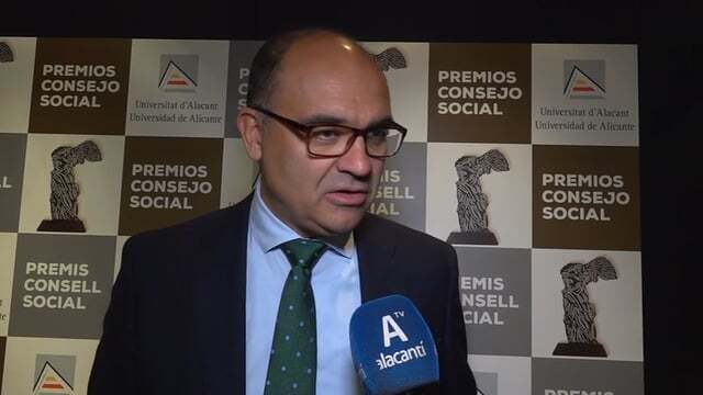 Gala de los premios del Consejo Social de la Universidad de Alicante