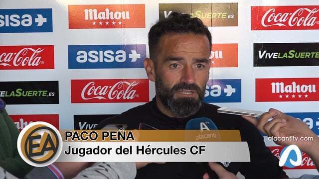 HÉRCULES CF | Paco Peña: «El partido del domingo hay que tomarlo como una final»