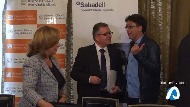 La UA firma un convenio con Fundación Banco Sabadell para ampliar las becas de investigación de la Cátedra Antoni Miró