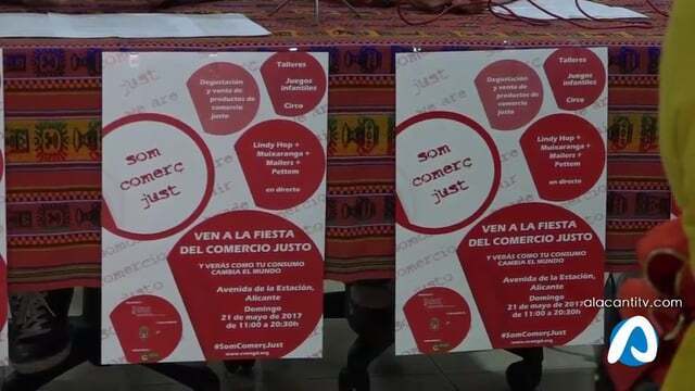La Avenida de la Estación acoge este domingo una feria de comercio justo