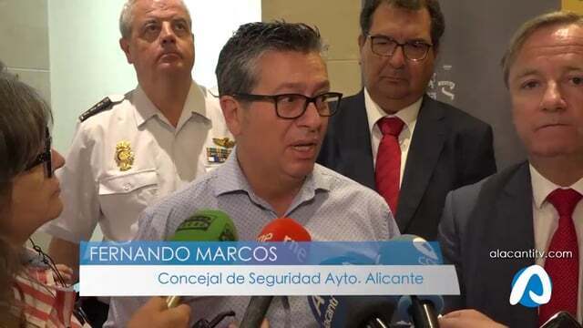Reunión de coordinación del dispositivo especial de seguridad de Hogueras