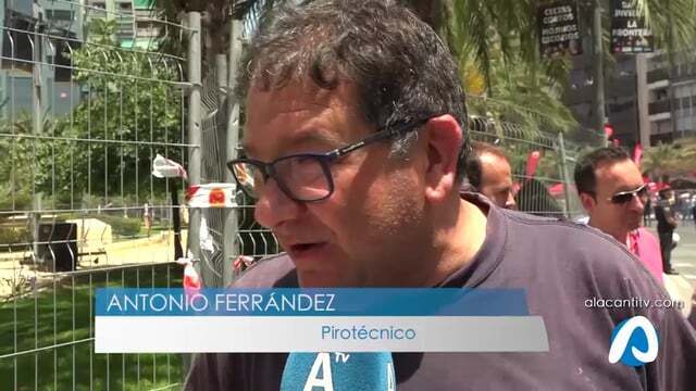 Comienzan las mascletàs de fin de semana previas a Les Fogueres de Sant Joan
