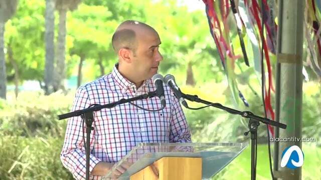 El Ayuntamiento da el nombre del fundador de la Unidad Canina de la Policía Local a un parque del PAU 5