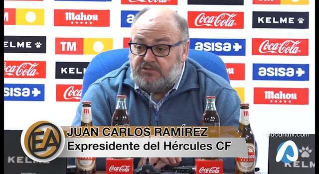HÉRCULES CF | Quique releva a Ramírez en el palco