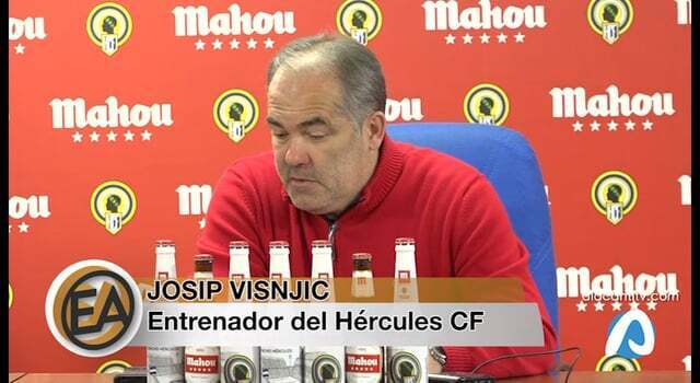 HÉRCULES CF | Visnjic: «Perder sería un paso atrás»