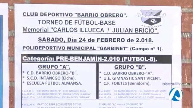 III Edicio?n del Torneo de Fu?tbol Base en memoria de Carlos y Julia?n