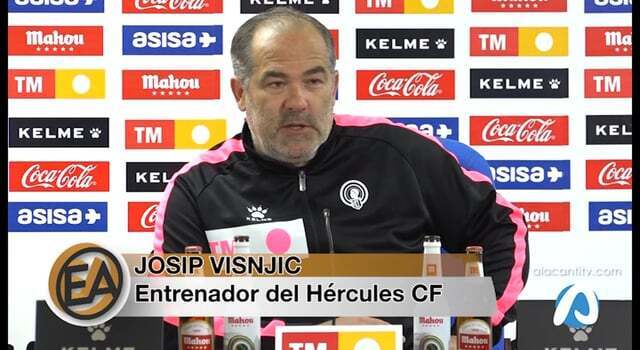 HÉRCULES CF | Visnjic: «Poco que ganar y mucho que perder»