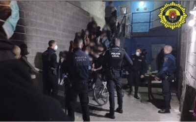 Desmantelada una fiesta clandestina en Babel con más de 30 personas