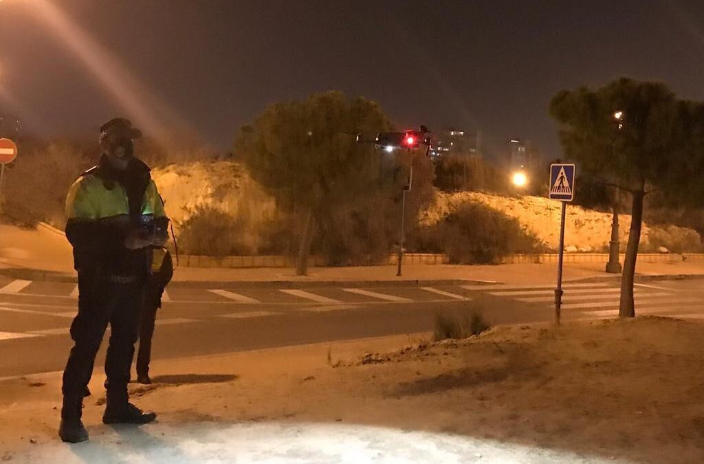 Drones contra los botellones