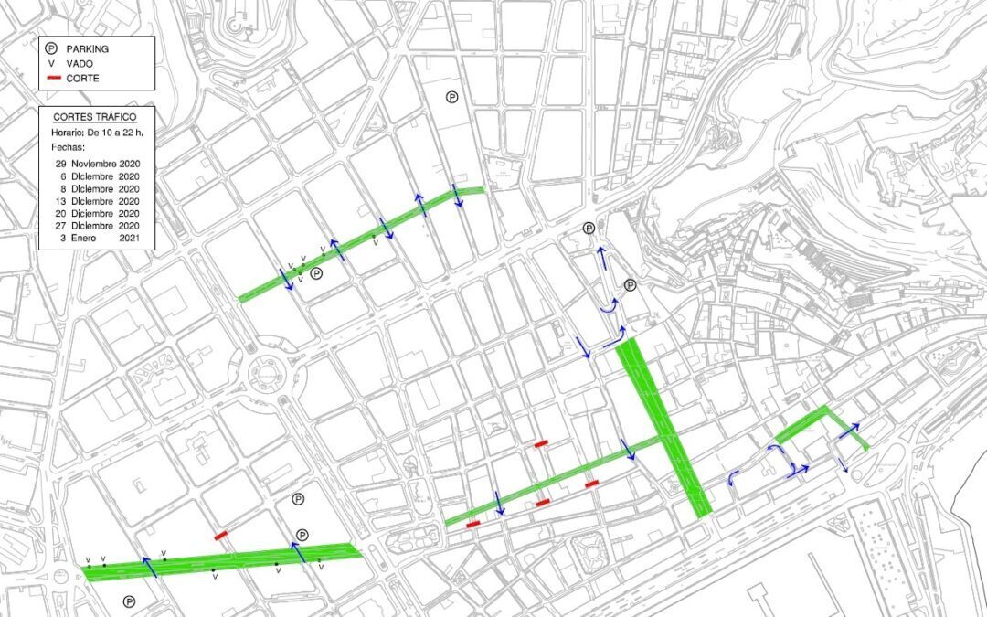 Alicante diseña un plan con cinco itinerarios peatonales para Navidad