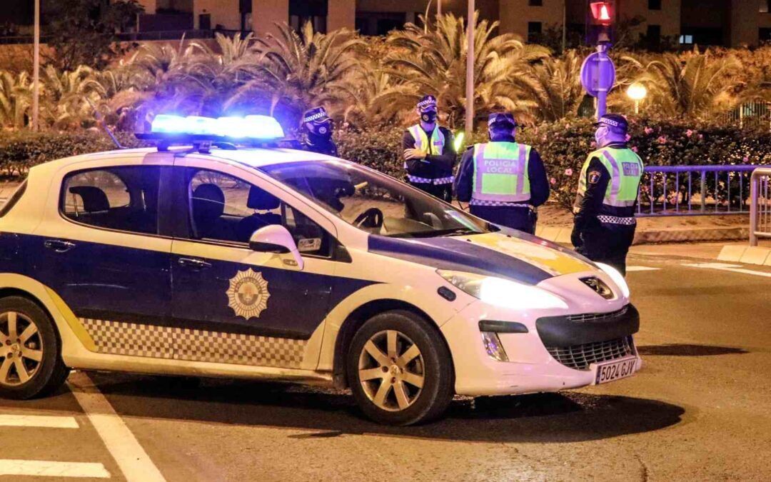 Dispositivo de Seguridad y Tráfico para las fiestas en los barrios de Alicante
