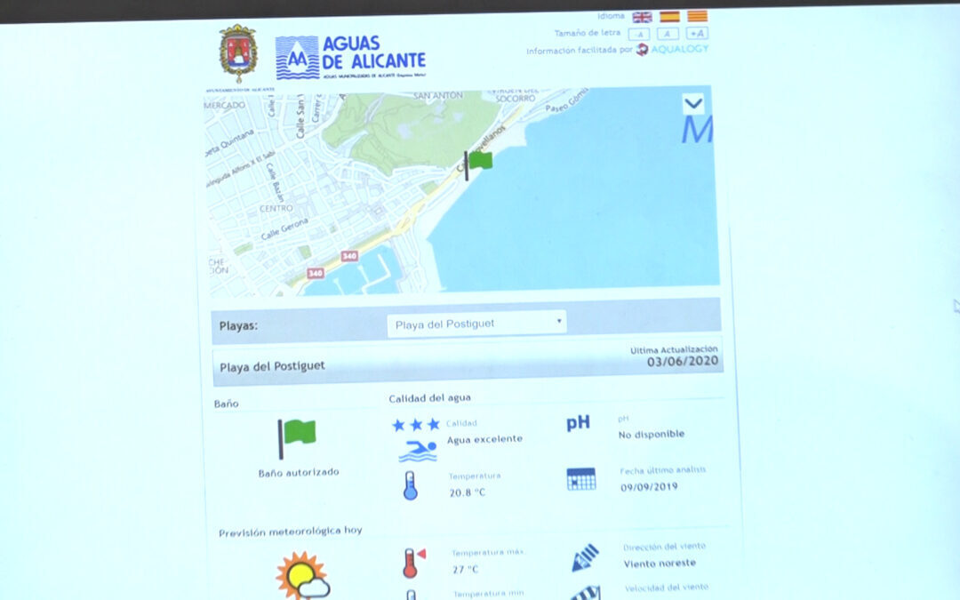 Información de las playas y puntos de interés de Alicante a un click