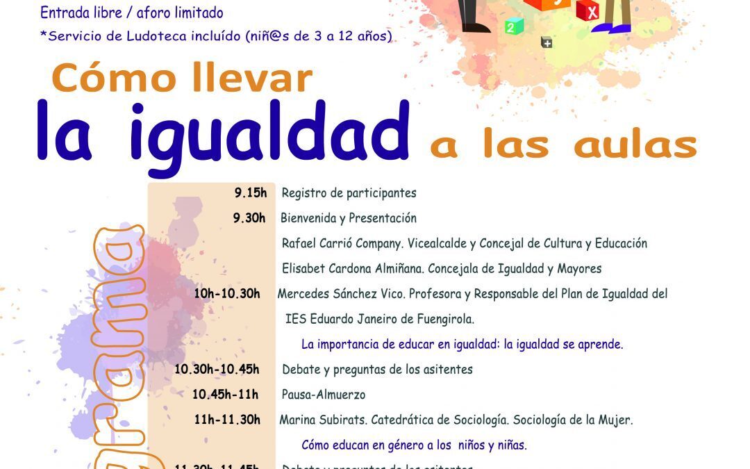 Las FAPAS celebran una jornada para informar a la comunidad educativa sobre como llevar la igualdad de género a las aulas