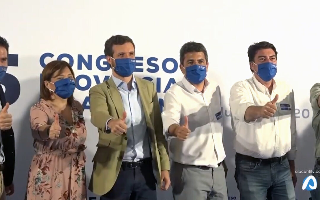Carlos Mazón se convierte en presidente del PP de Alicante