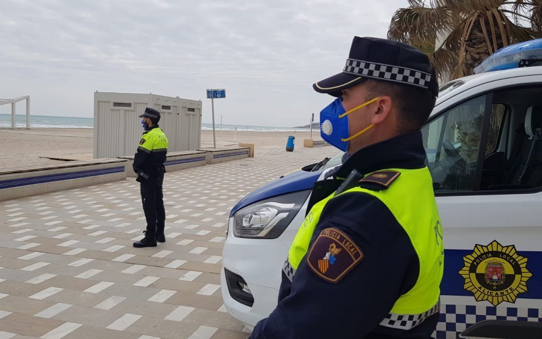 La Policía Local de Alicante dobla las multas interpuestas en solo dos días