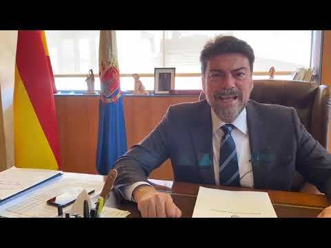 Barcala condena la violencia desatada tras el ingreso en prisión de Pablo Hasél