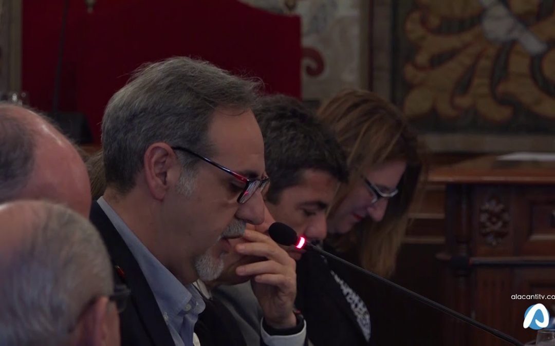 Las mascletàs en el pleno ordinario