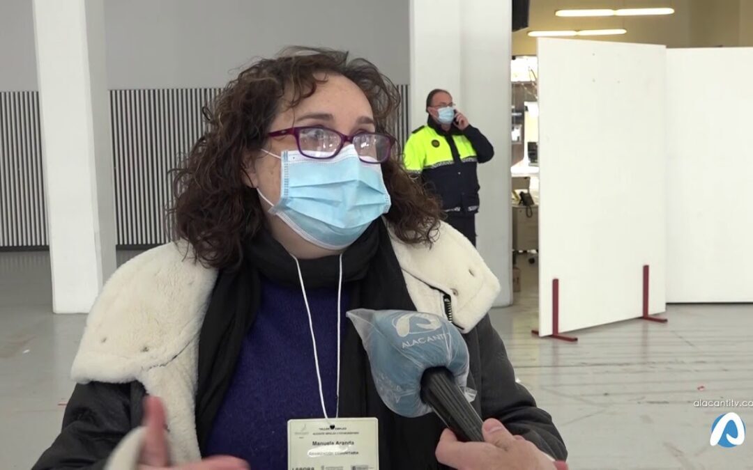 Comienza el reparto de mascarillas para los mayores de 65 años en Alicante