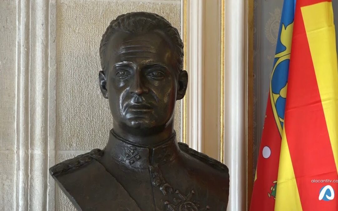 Compromís propone donar el busto del Rey Juan Carlos a Hacienda