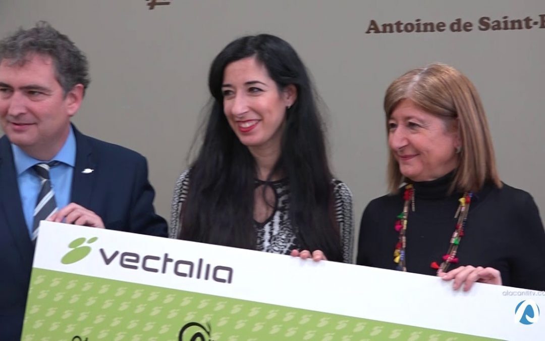 Vectalia hace entrega de un cheque de 21.125 euros a ALINUR