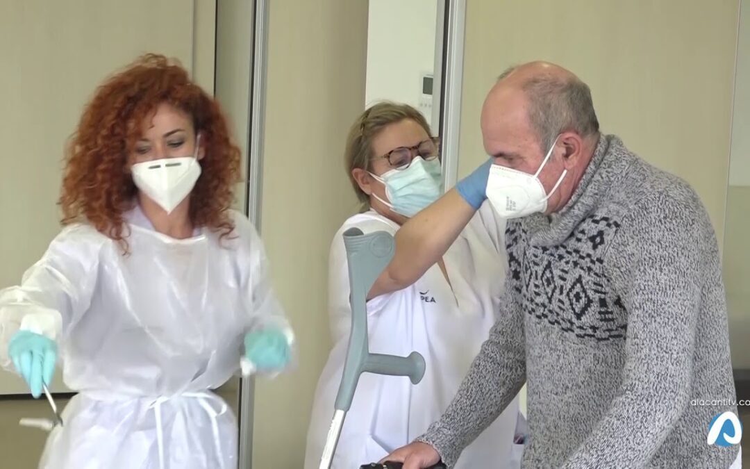 La segunda dosis de la vacuna llega a la residencia Orpea de El Campello