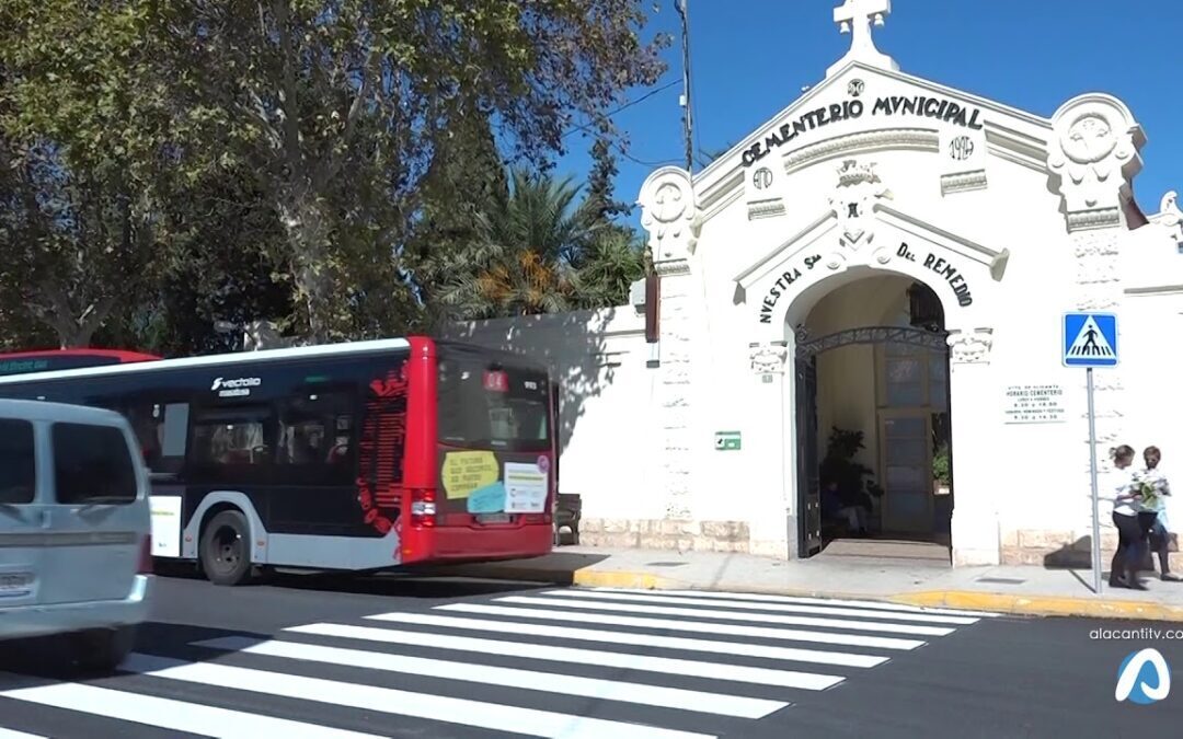 Alicante refuerza seguridad, transporte y limpieza para el Día de Todos los Santos