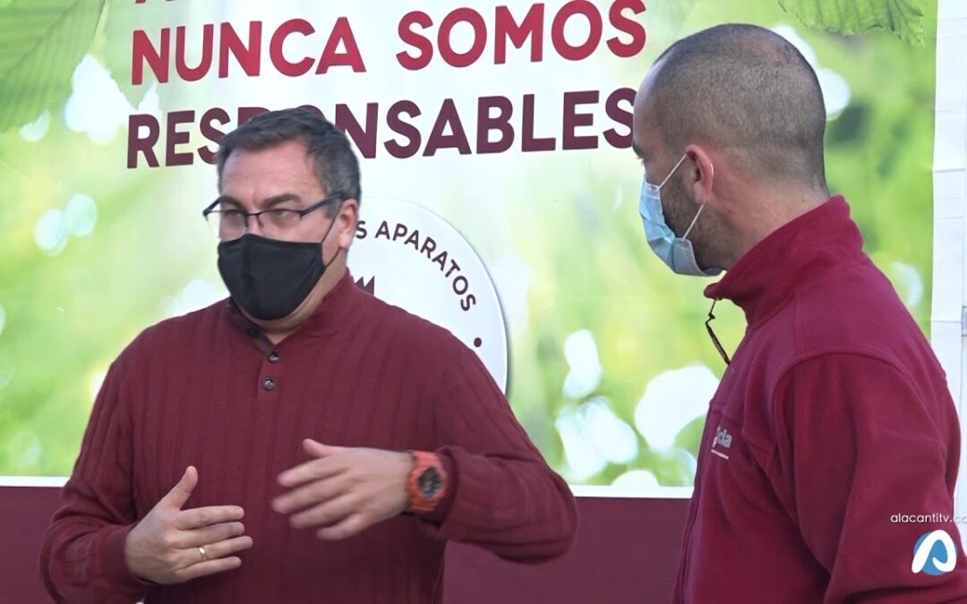 El Campello recicla sus aparatos eléctricos y electrónicos