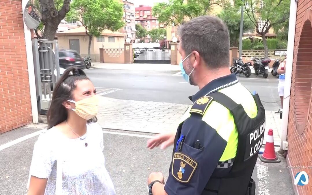 Dos Policías Locales salvan la vida a un hombre