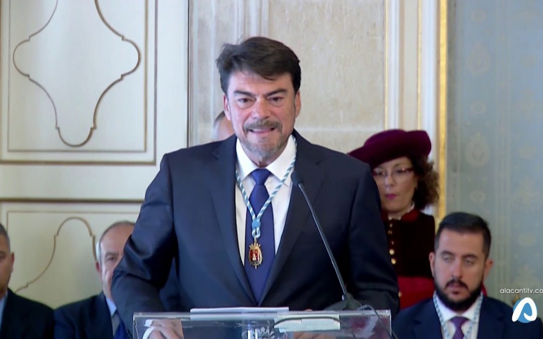 Investidura alcalde de Alicante 2019