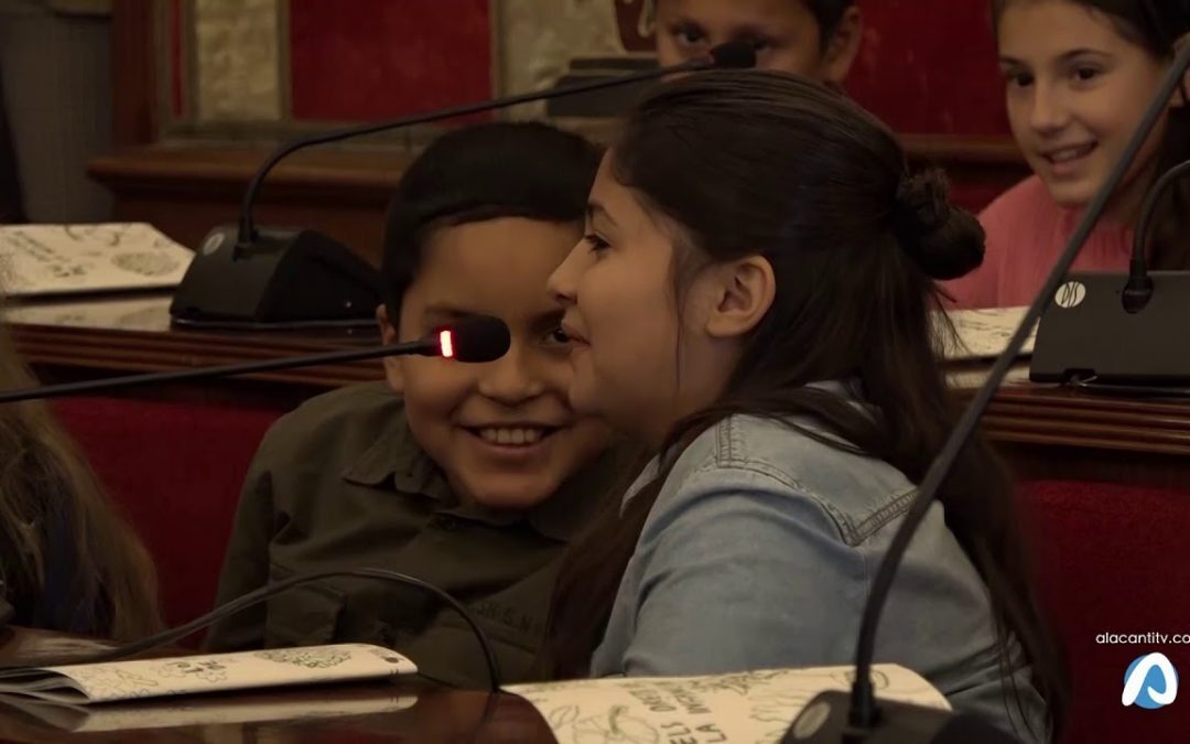 Los niños toman el Ayuntamiento de Alicante