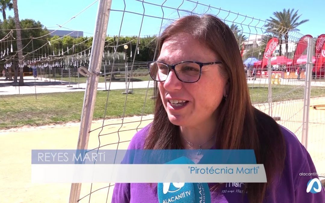 Las hogueras en el 40º Aniversario de la Universidad