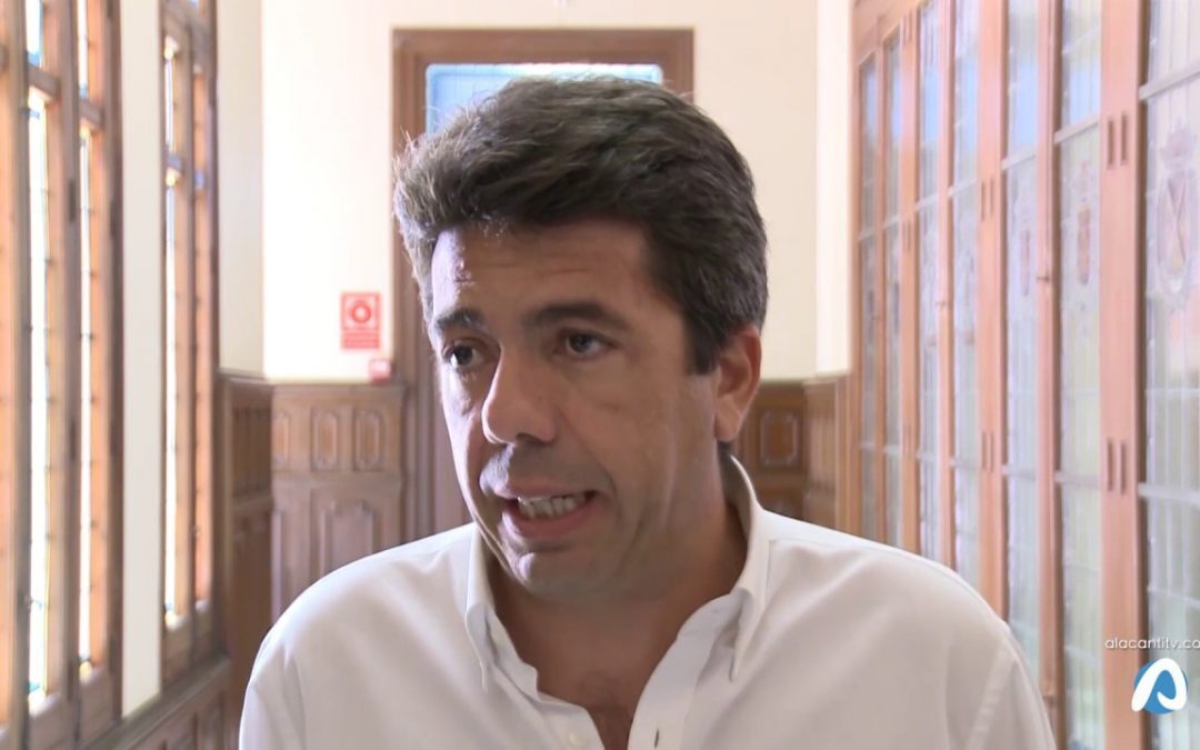 Barcala y Mazón se unen para hacer frente a la crisis
