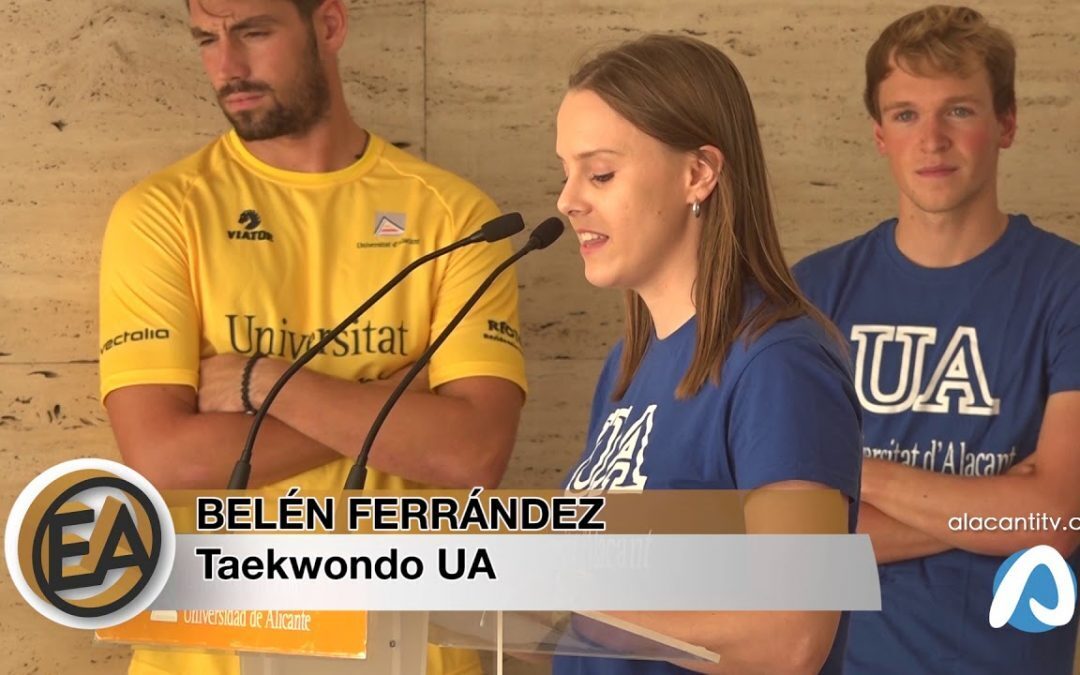 La UA presenta a sus equipos y deportistas federados