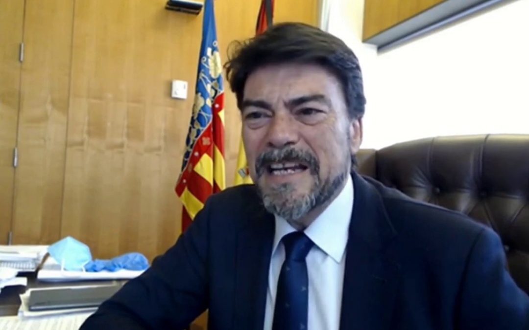 Luis Barcala arremete contra la oposición en las declaraciones institucionales sobre sanidad