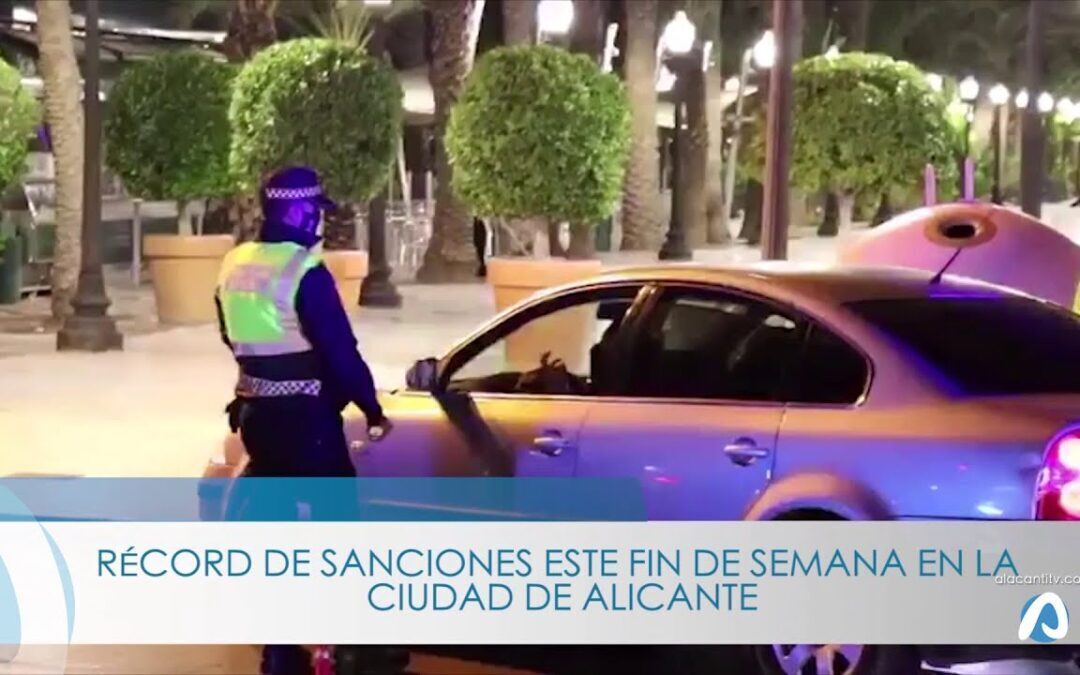 Las infracciones aumentan en Alicante al mismo ritmo que los contagios