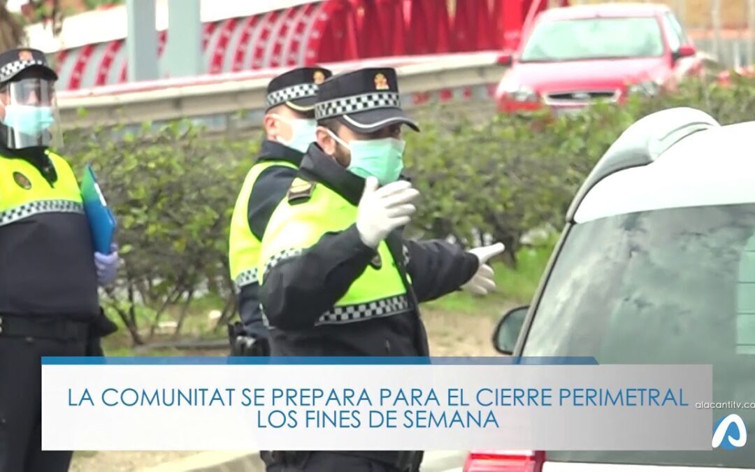 La concejalía de Seguridad y la Generalitat coordinan el cierre perimetral de Alicante