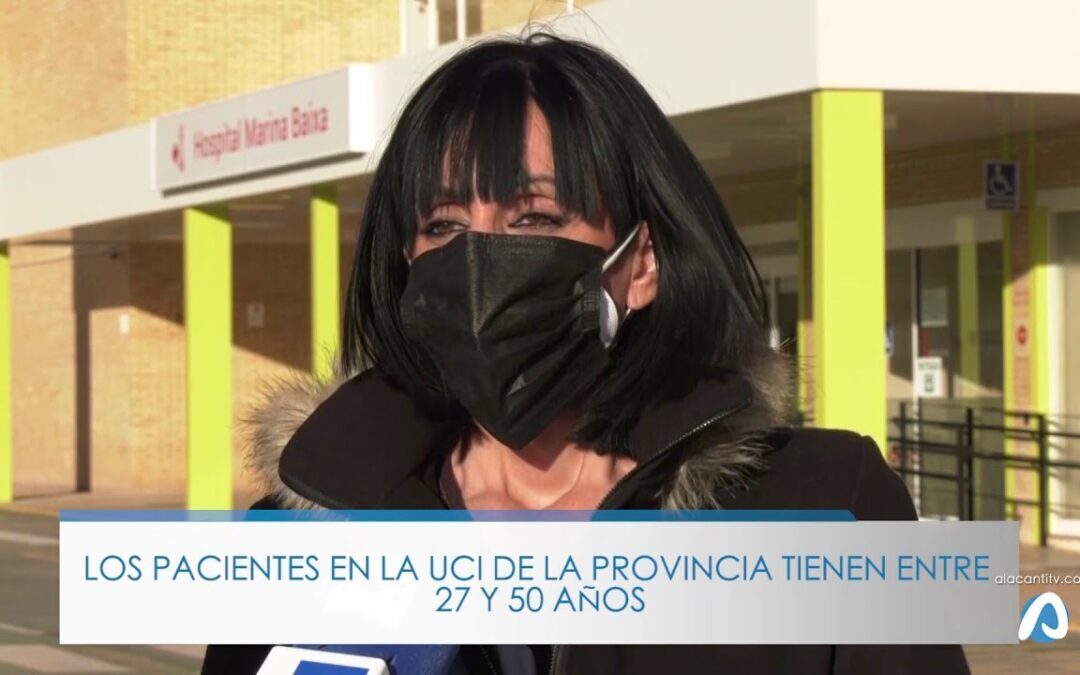 El perfil del paciente de UCI se sitúa ahora entre los 27 y los 50 años