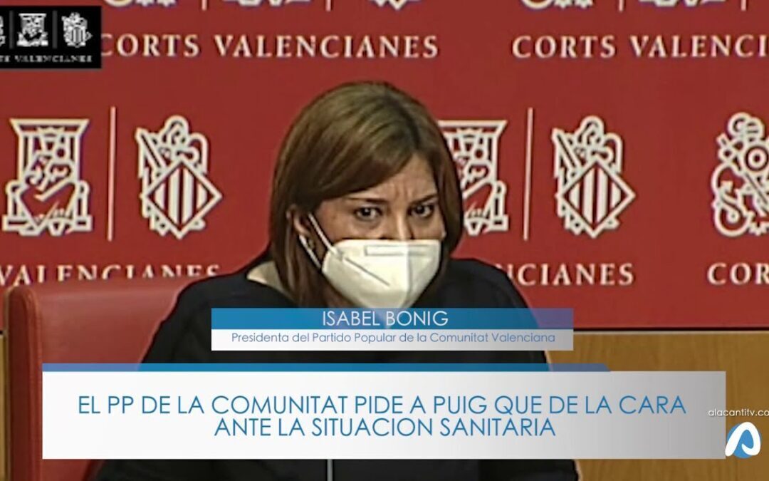 Bonig a carga contra Puig por «abandonar» a Ana Barceló
