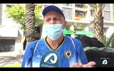 La afición del Hércules toma la calle para pedir un cambio en la gestión del club