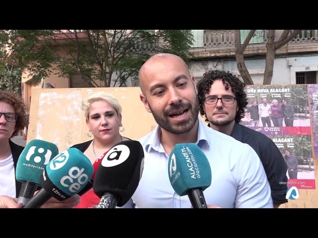 Pegada de carteles: comienzo de la campaña electoral