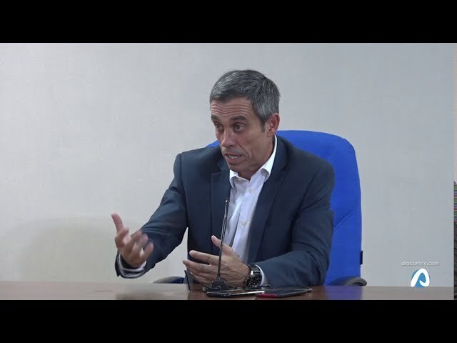 Del Pozo desgrana su proyecto blanquiazul