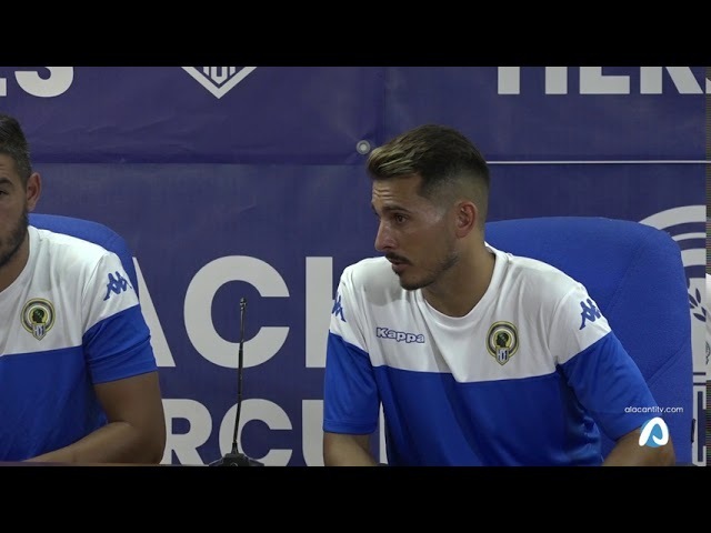 Armando y Moisés aceptan el reto que supone el Hércules