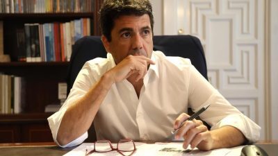 Mazón: “La solución para el trasvase es un cambio de gobierno”
