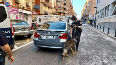 Detenido tras una persecución por El Campello
