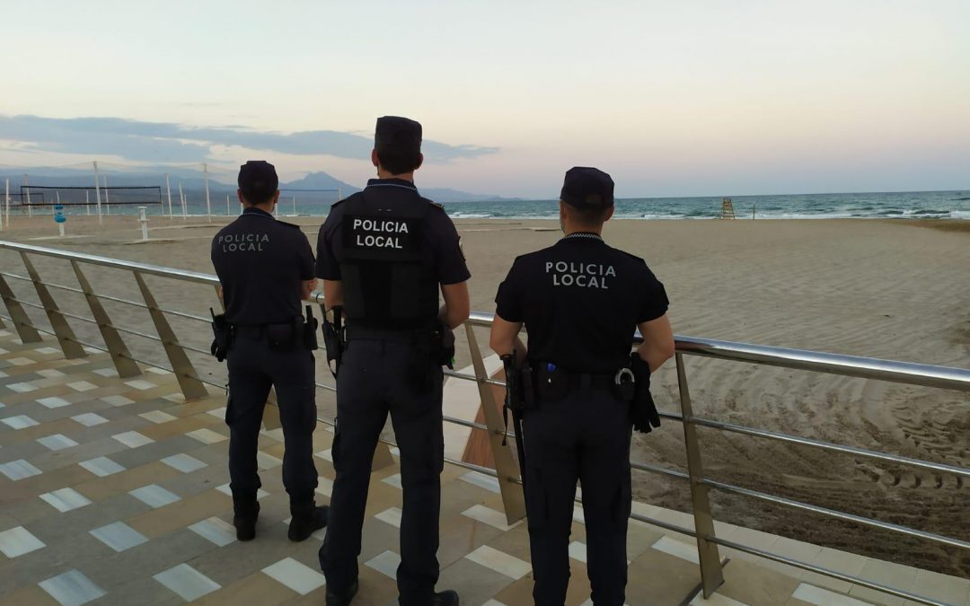 Alicante y El Campello blindan sus playas para la Noche de San Juan