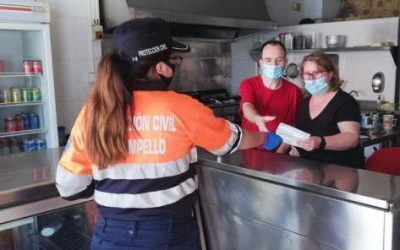 Última reparto gratuito de mascarillas en El Campello