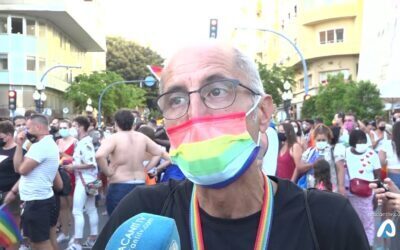 La manifestación del  Orgullo reúne a 1.500 personas en Alicante